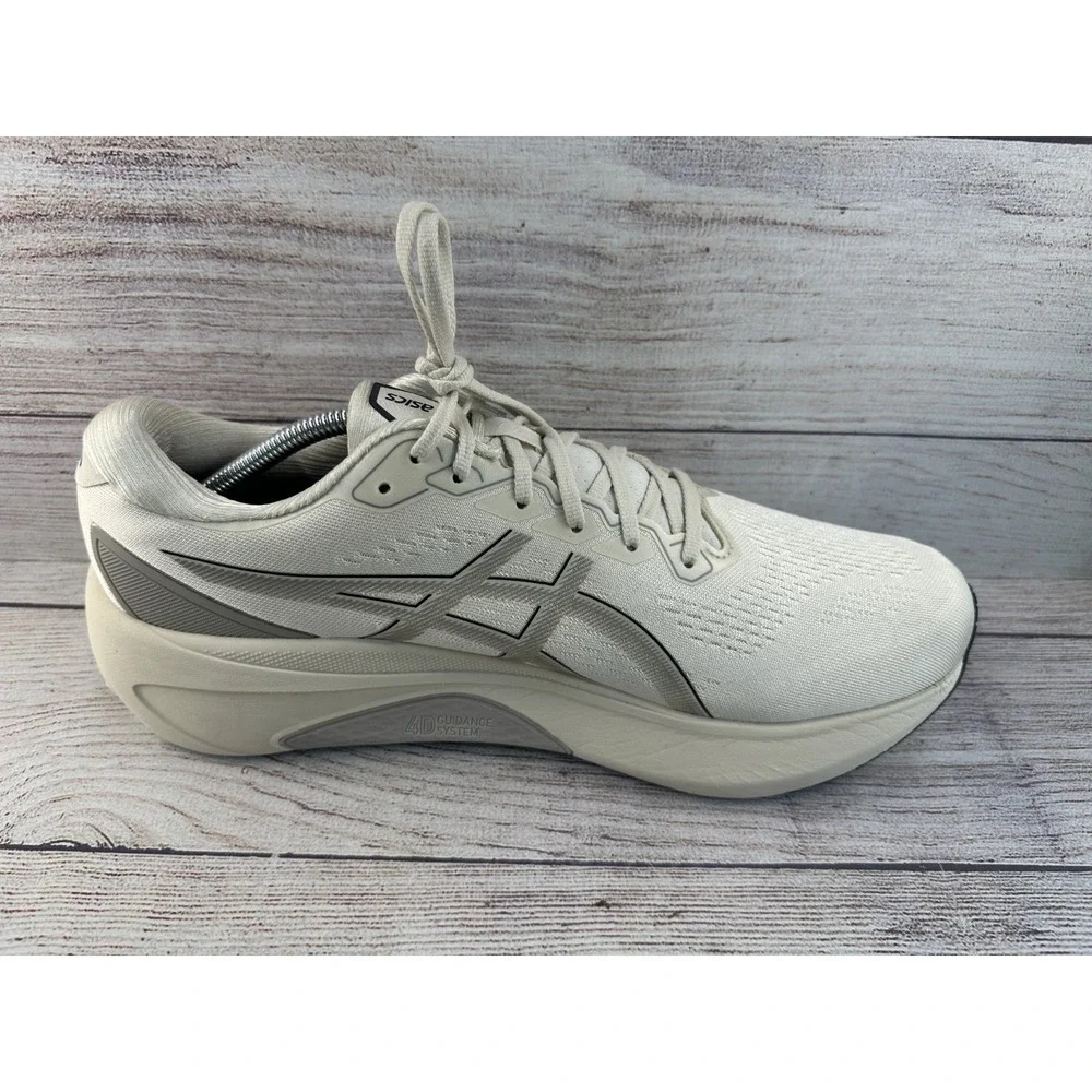 ASICS GEL-Kayano 30 Men's Oatmeal Lace Up Mesh Low Top Running Shoes 13